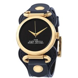 Marc Jacobs The Cuff leather watch